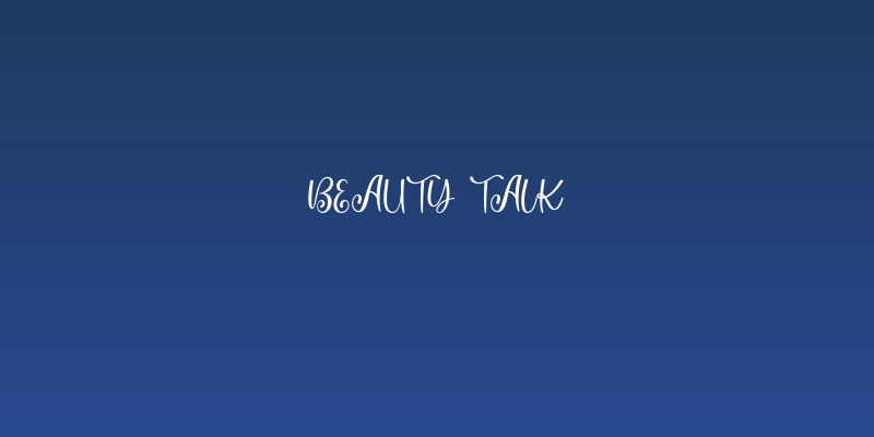 Beauty Talk Social Header