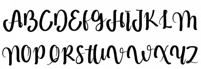 Beauty Unleash Demo Schriftart Groß