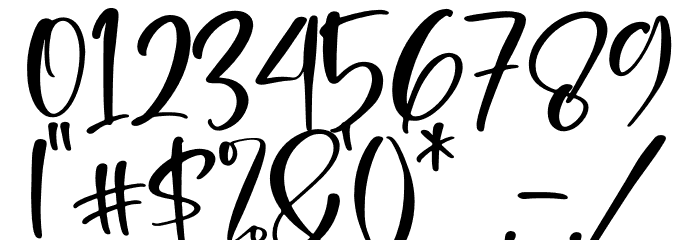 Beauty Victoria Font OTHER CHARS