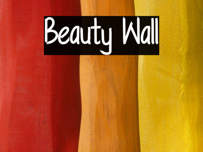 Beauty Wall Example 3