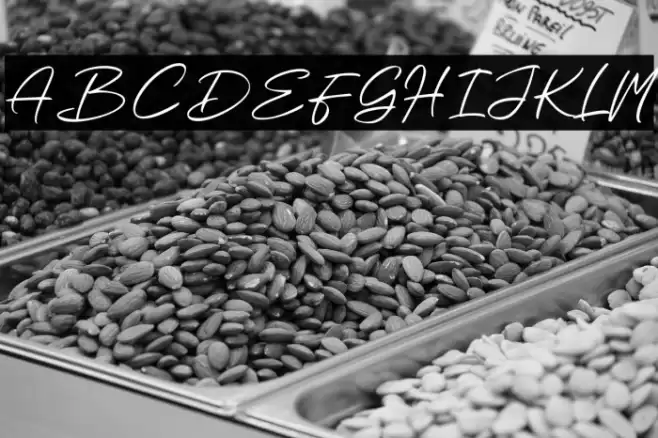 Beauty Wind Caratteri examples