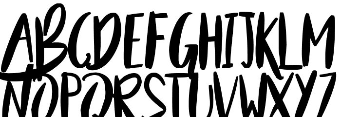 Beauty and the Beast Font LOWERCASE