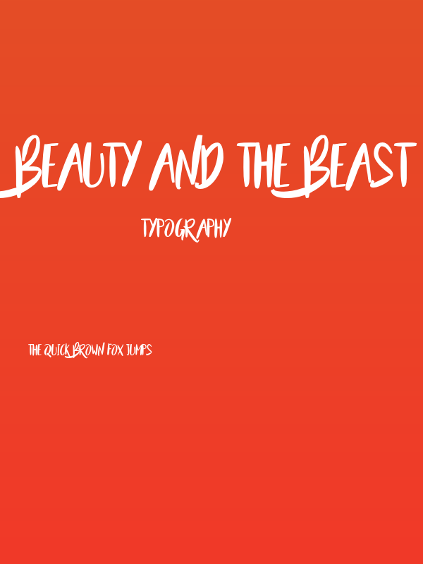 Beauty and the Beast  Poster