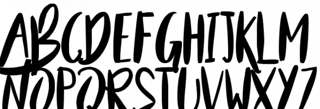 Beauty and the Beast  Caratteri MINUSCOLO