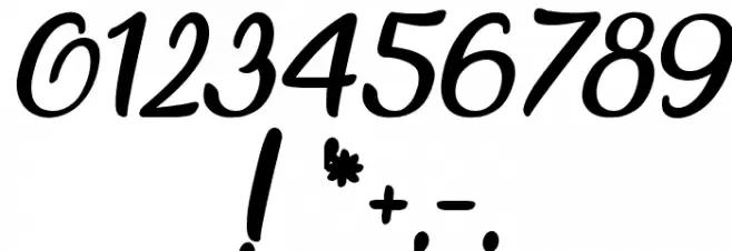 Beauty and the Dutch Font OTHER CHARS