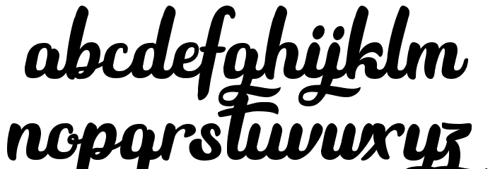 Beauty and the Dutch Font LOWERCASE