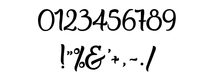 Beauty in the Ordinary Font OTHER CHARS