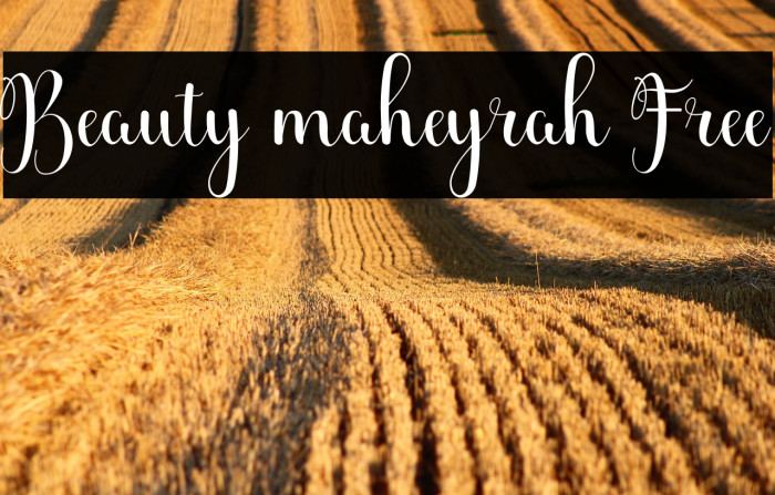 Beauty maheyrah Free Example 1