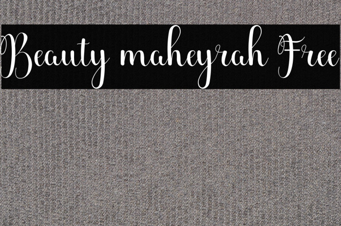 Beauty maheyrah Free Example 3