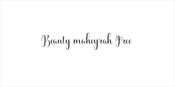 Beauty maheyrah Free Logo