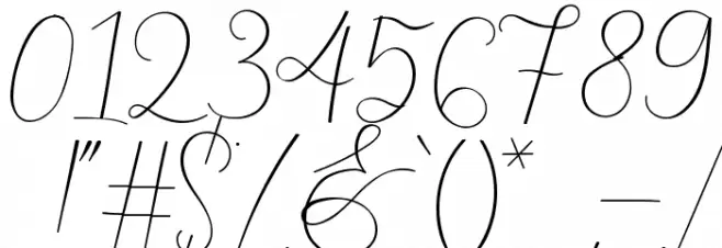 Beauty Font OTHER CHARS