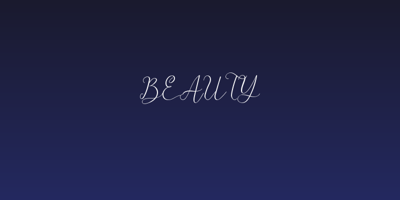 Beauty Social Header
