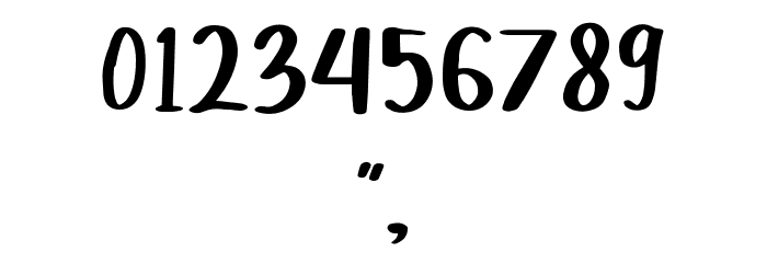 BeautyChatti Demo Font OTHER CHARS