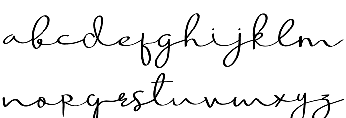 BeautyDream Шрифта строчной