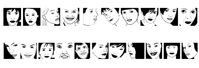BeautyFaces Font OTHER CHARS