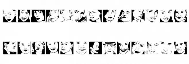 BeautyFaces Caratteri MINUSCOLO