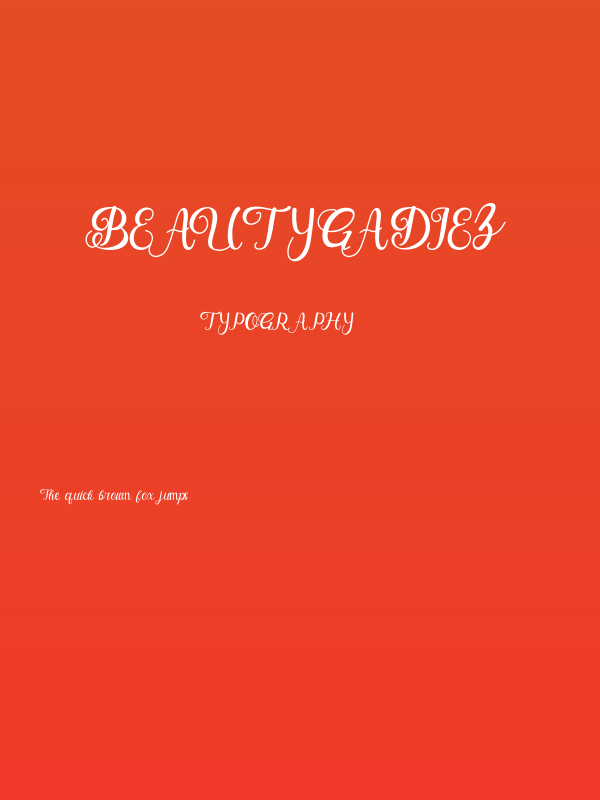 BeautyGadiez Poster