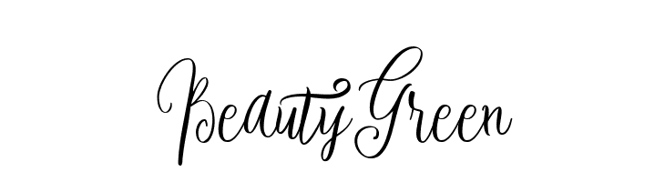 BeautyGreen  नि: शुल्क फ़ॉन्ट्स डाउनलोड