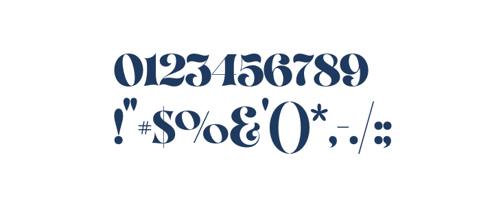 BeautyMagnolia-Regular Other Characters