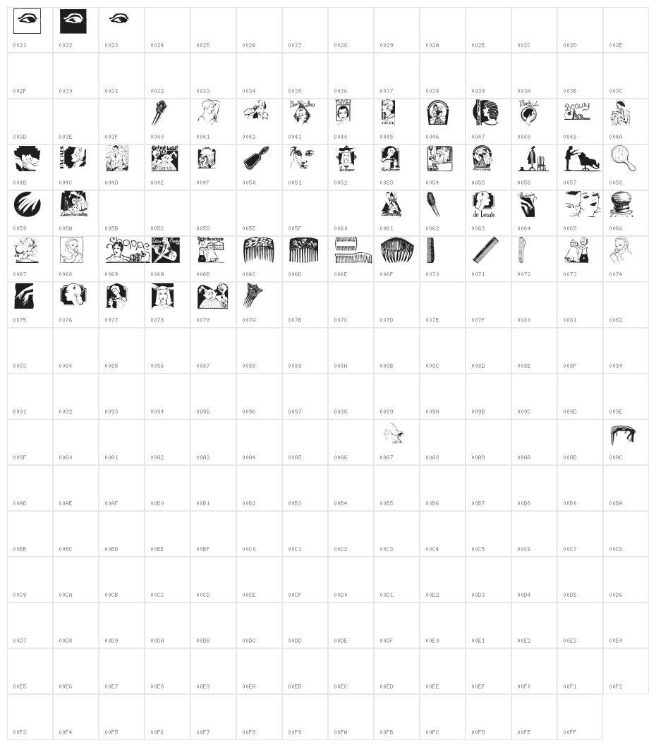 BeautyMaking Character Map