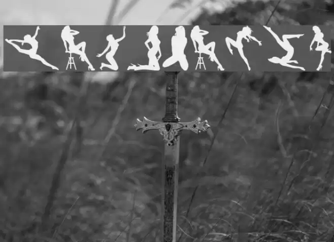 BeautyMarks Font examples