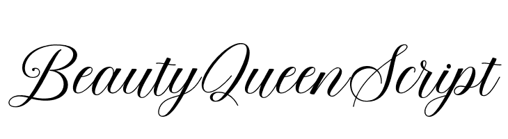 BeautyQueenScript  لخطوط تنزيل