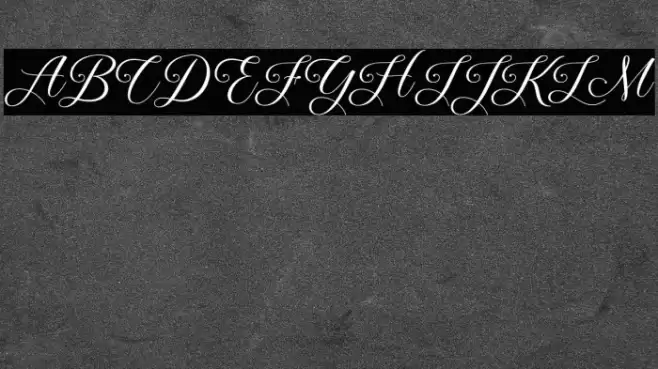 BeautyQueenScript Font examples