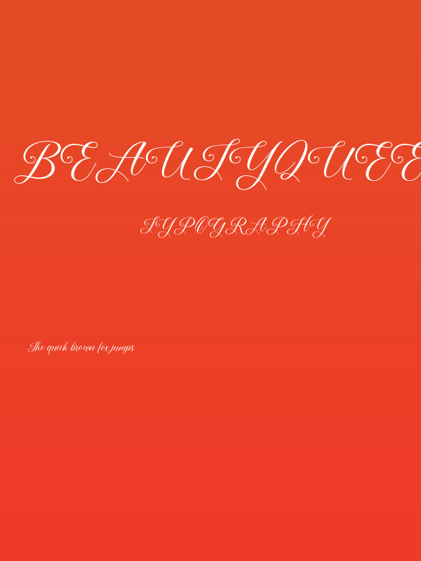 BeautyQueenScript Poster
