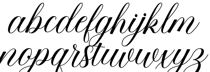 BeautyQueenScript Font LOWERCASE