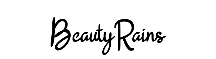 BeautyRains  Fuentes Gratis Descargar