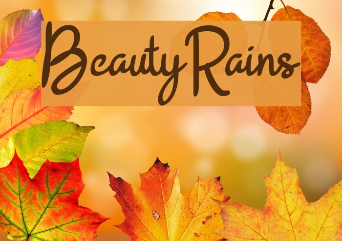 BeautyRains Example 1