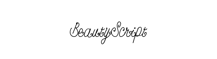 BeautyScript  नि: शुल्क फ़ॉन्ट्स डाउनलोड