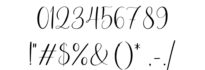 BeautyintheStarlight Font OTHER CHARS
