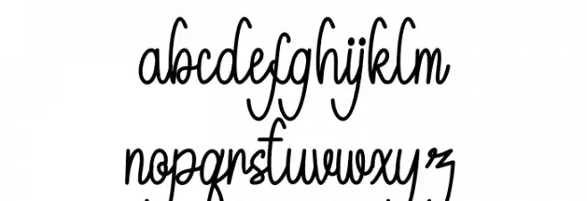 Beautyline Caratteri MINUSCOLO