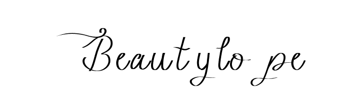 Beautylope  Frei Schriftart Herunterladen