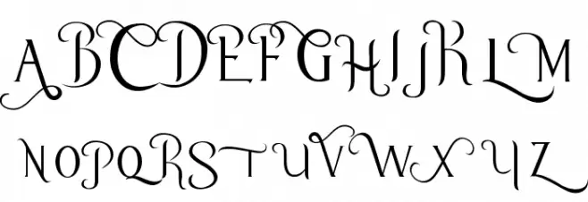 BeautyoftheBeast Шрифта ВЕРХНИЙ