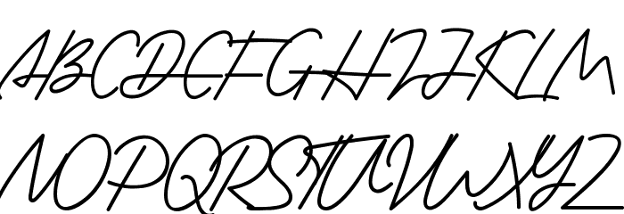 Beautyous Demo Bold Font OTHER CHARS