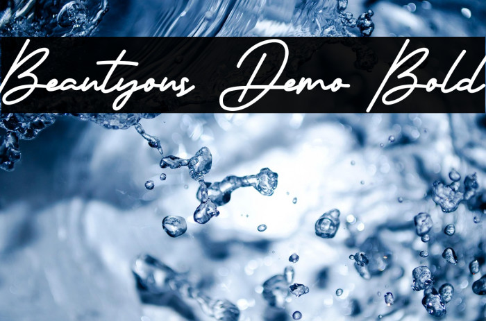Beautyous Demo Bold Example 1