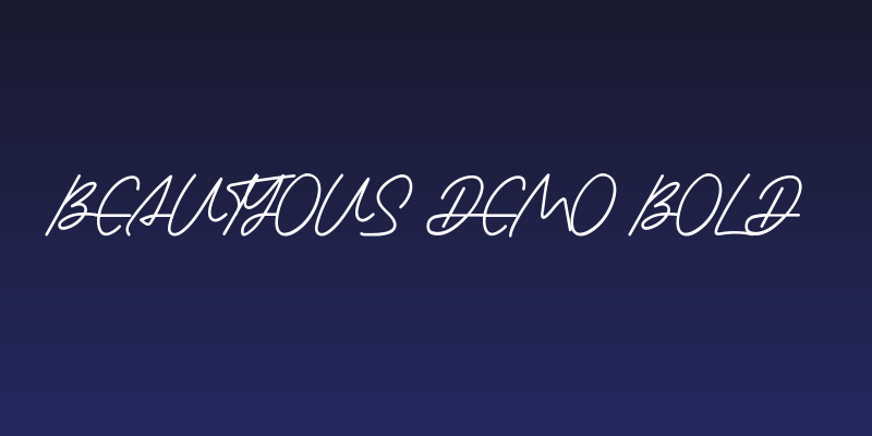 Beautyous Demo Bold Social Header