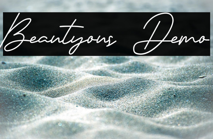 Beautyous Demo Example 1