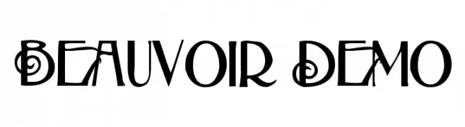 Beauvoir Demo  baixar fontes gratis