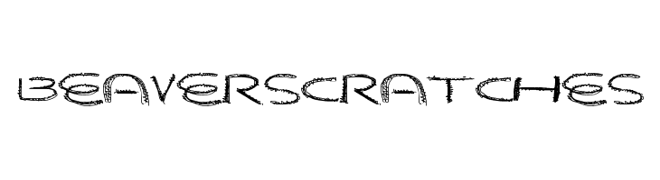 BeaverScratches Font