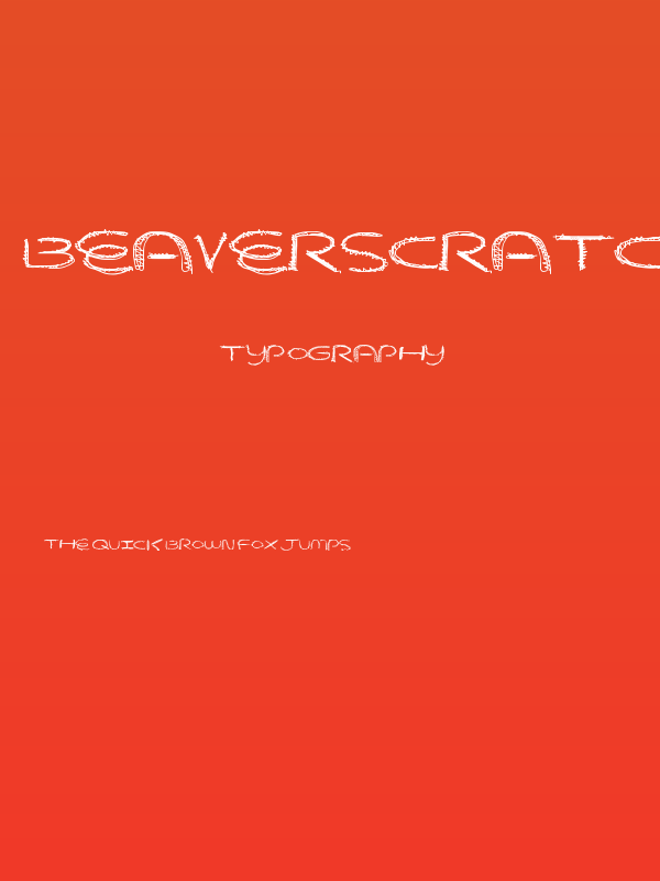 BeaverScratches Poster