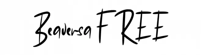 Beaversa FREE  フリーフォントのダウンロード