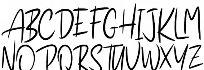 Beaversa FREE 字体 大写