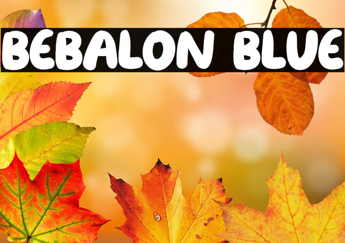 Bebalon Blue Example 1