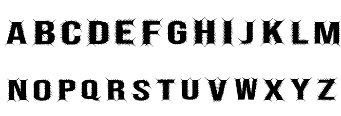 Bebas Centipede Regular Schriftart Kleinbuchstaben