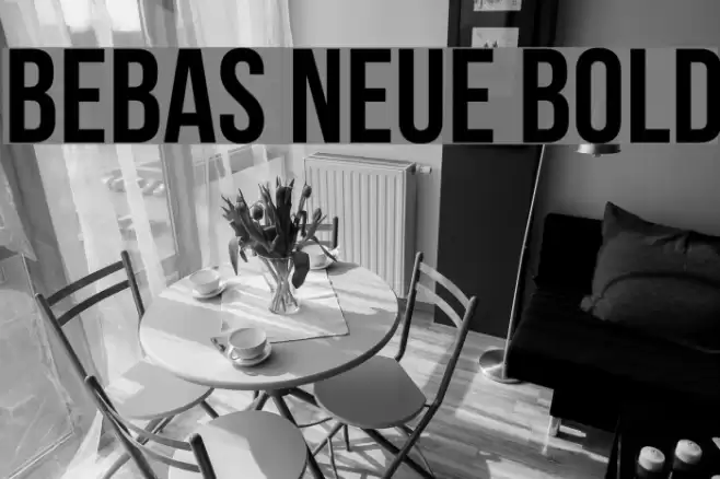 Bebas Neue Bold フォント examples