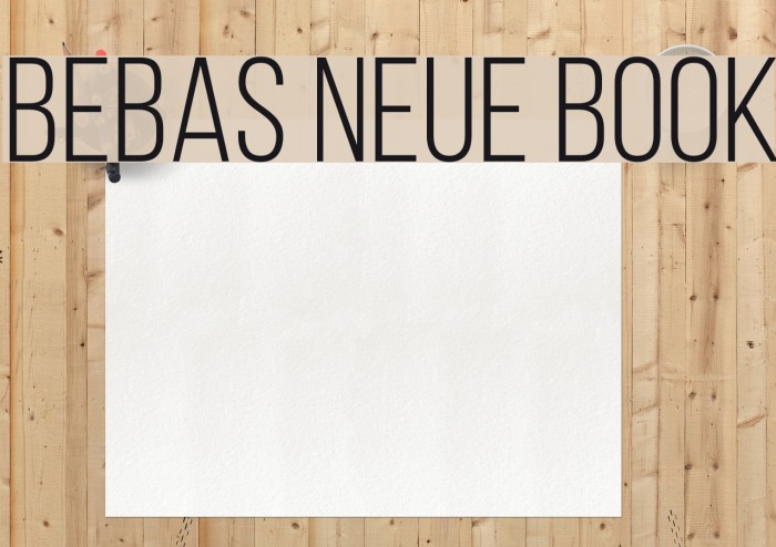 Bebas Neue Book Fonte examples