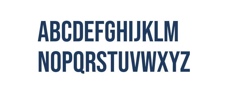 Bebas Neue Regular Lowercase